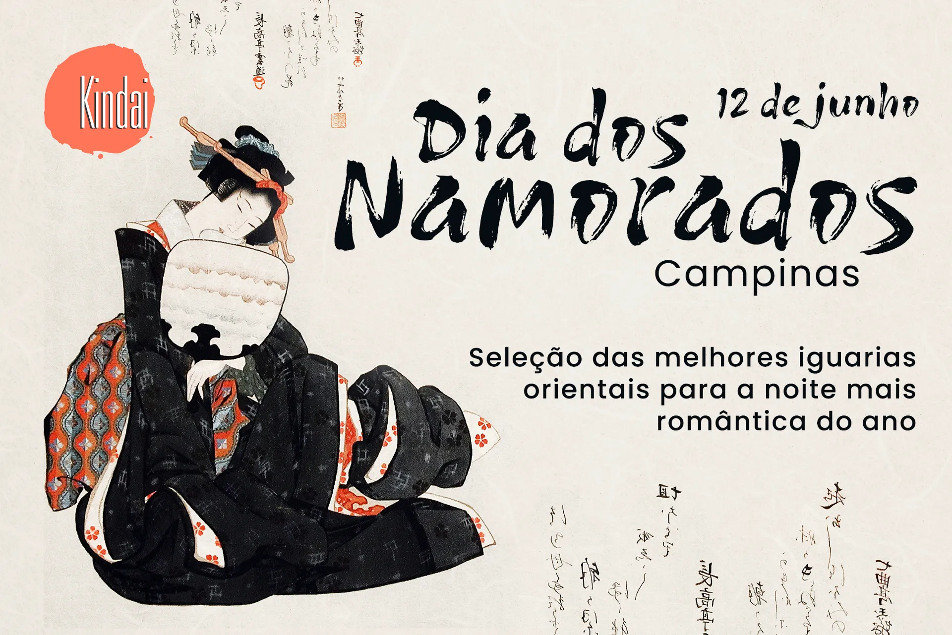 promoção dis dos namorados Kindai Campinas