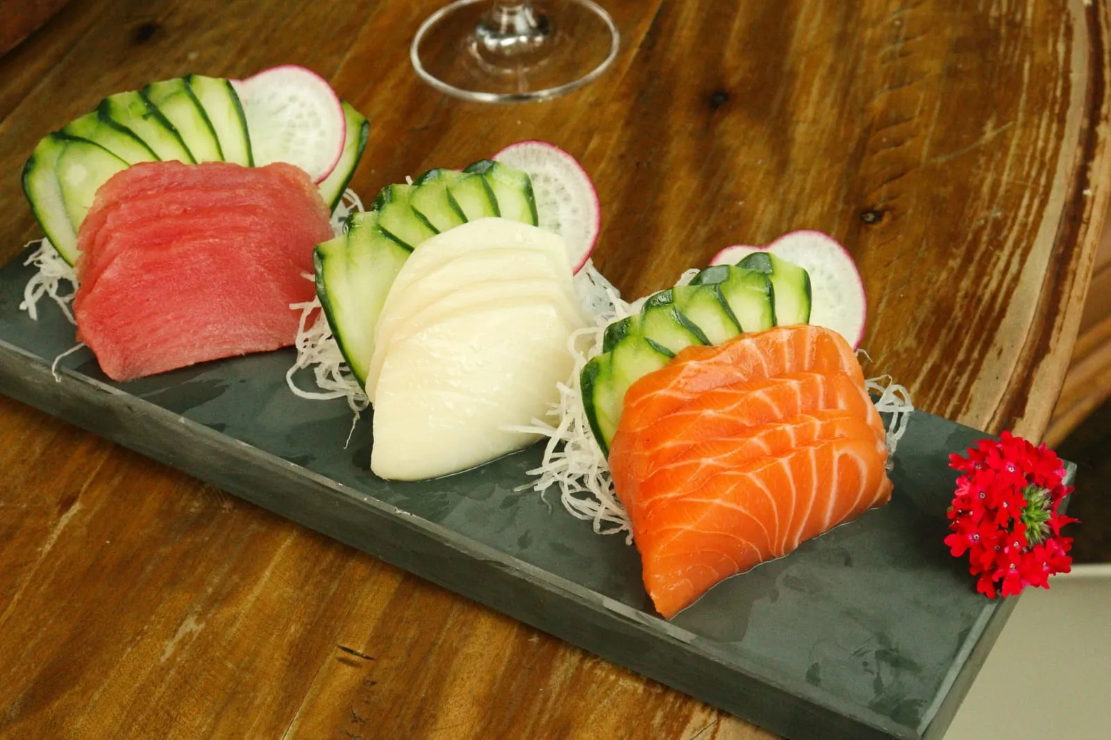 peças de sashimi