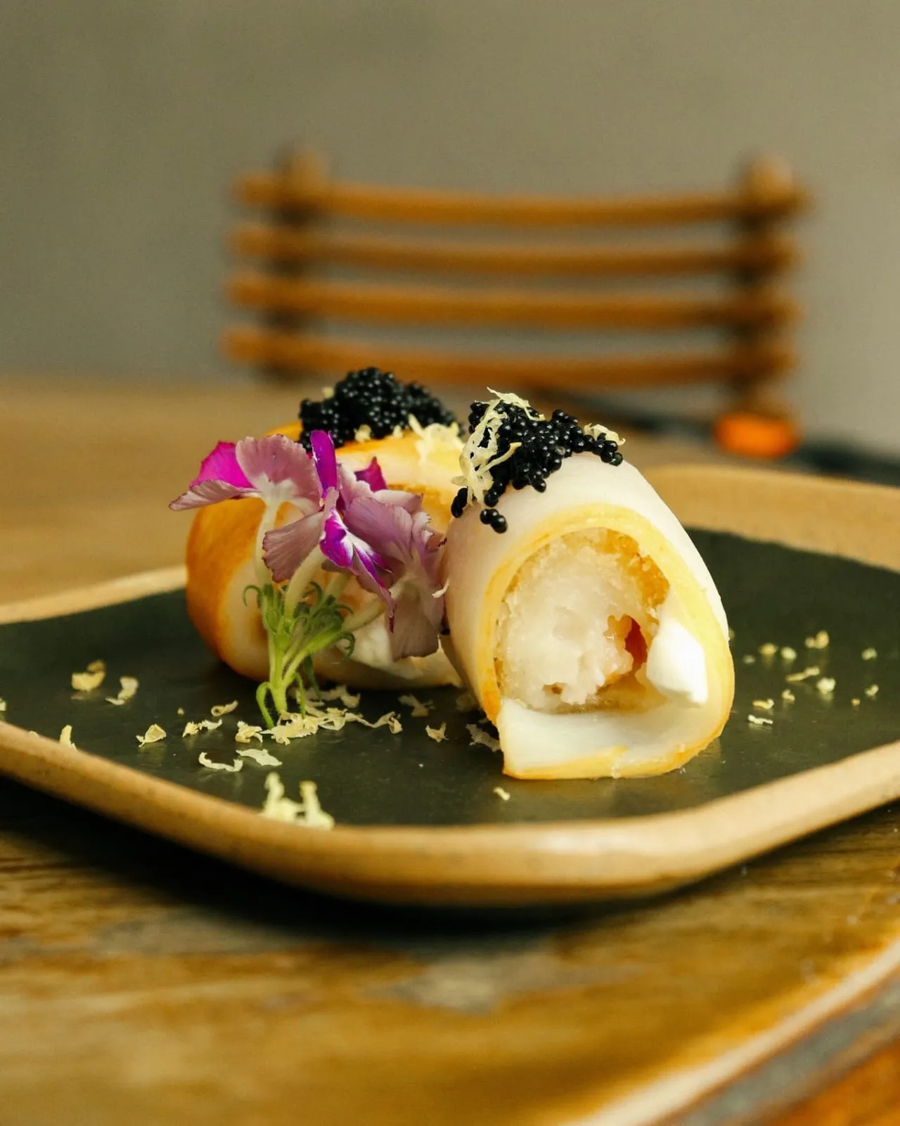 Peças de comida japonesa - sushi