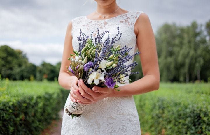 Buquê de lavanda