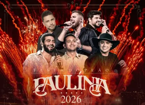Atrações confirmadas na Festa de Peão de Paulínia 2026