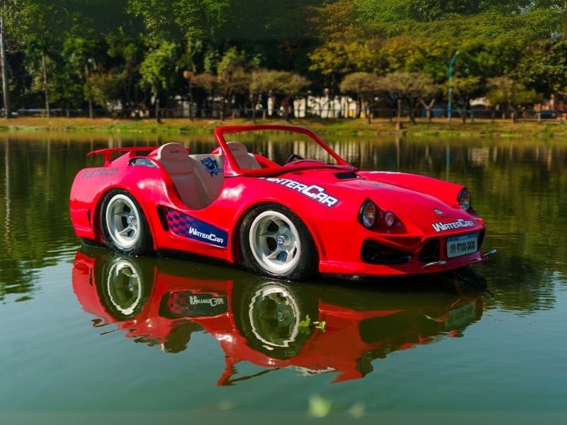 carrinho flutuante lagoa do taquaral